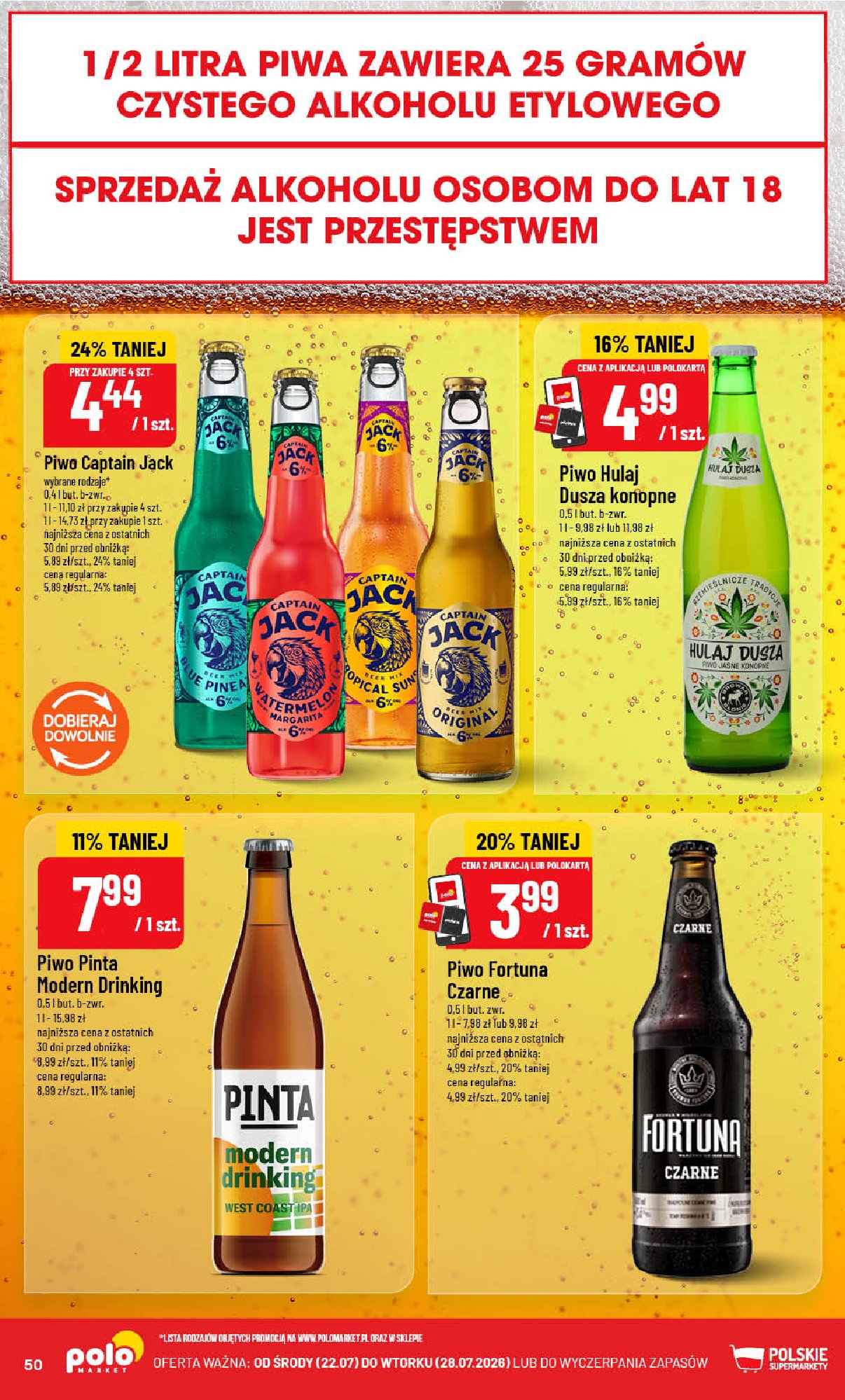 Gazetka Polomarket 22/07/2026 – 28/07/2026 - gazetki promocyjne str. 50