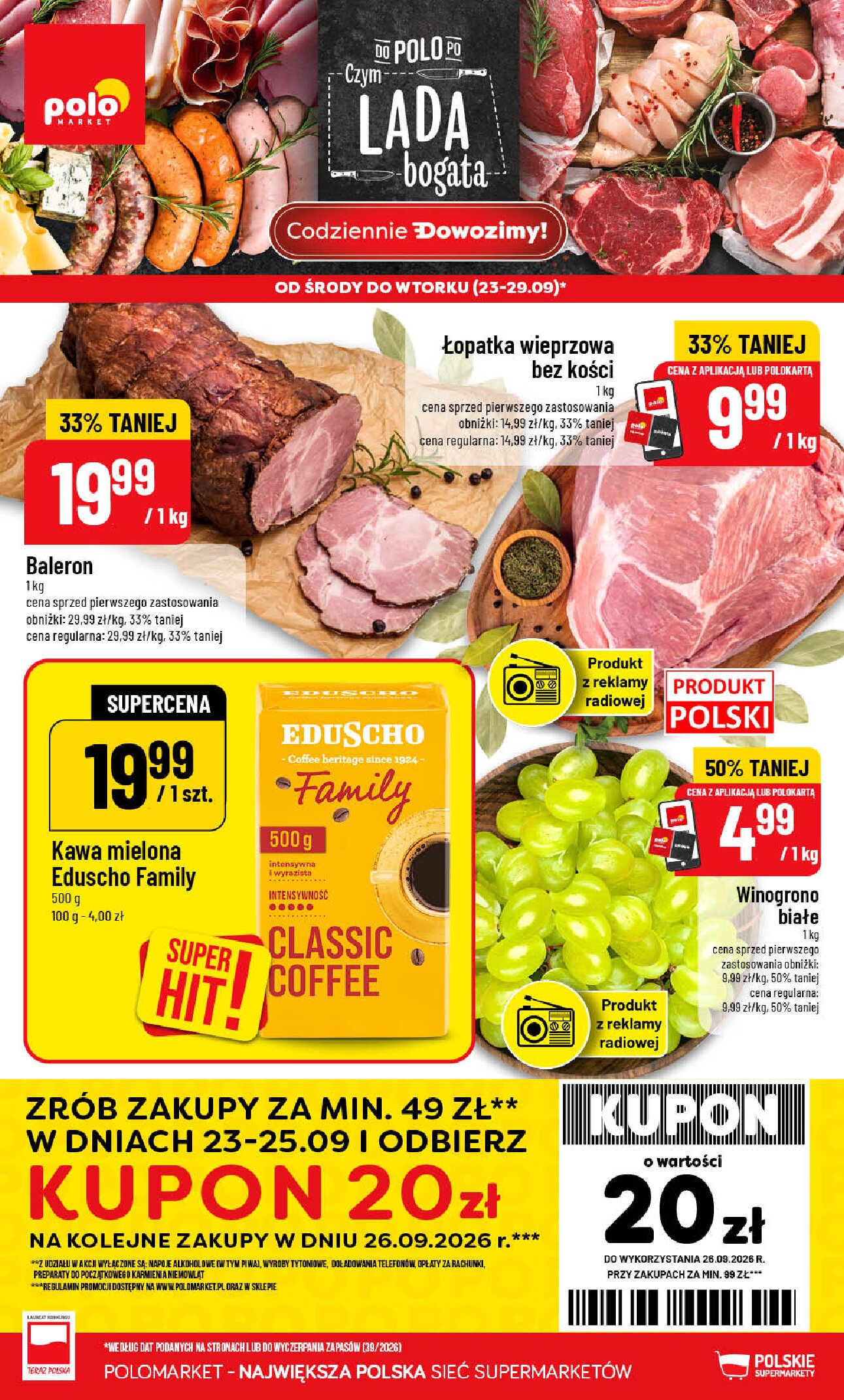 Gazetka Polomarket 23/09/2026 – 29/09/2026 - gazetki promocyjne str. 1