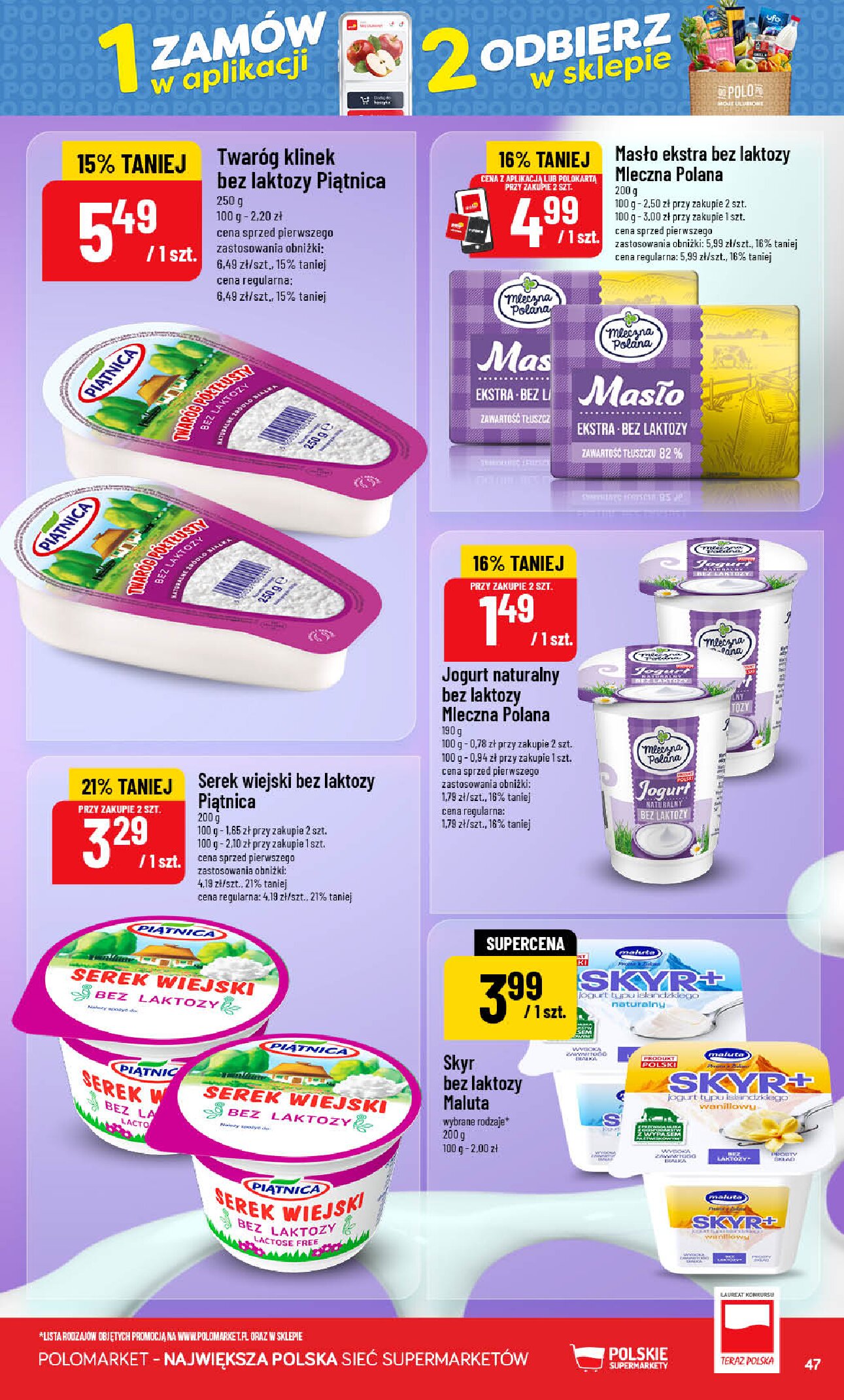 Gazetki promocyjne – jogurty - gazetki promocyjne str. 19