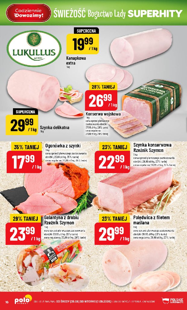 Gazetka Polomarket 26/08/2026 – 01/09/2026 - gazetki promocyjne str. 16