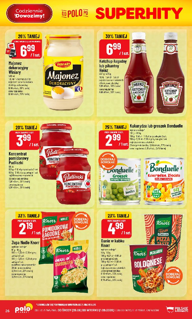 Gazetka Polomarket 26/08/2026 – 01/09/2026 - gazetki promocyjne str. 26