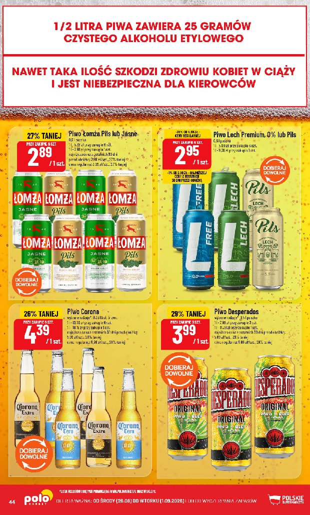 Gazetka Polomarket 26/08/2026 – 01/09/2026 - gazetki promocyjne str. 44