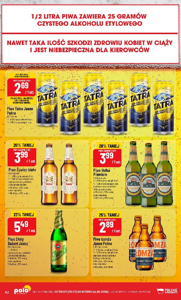 Gazetka Polomarket 29/07/2026 – 04/08/2026 - gazetki promocyjne str. 52