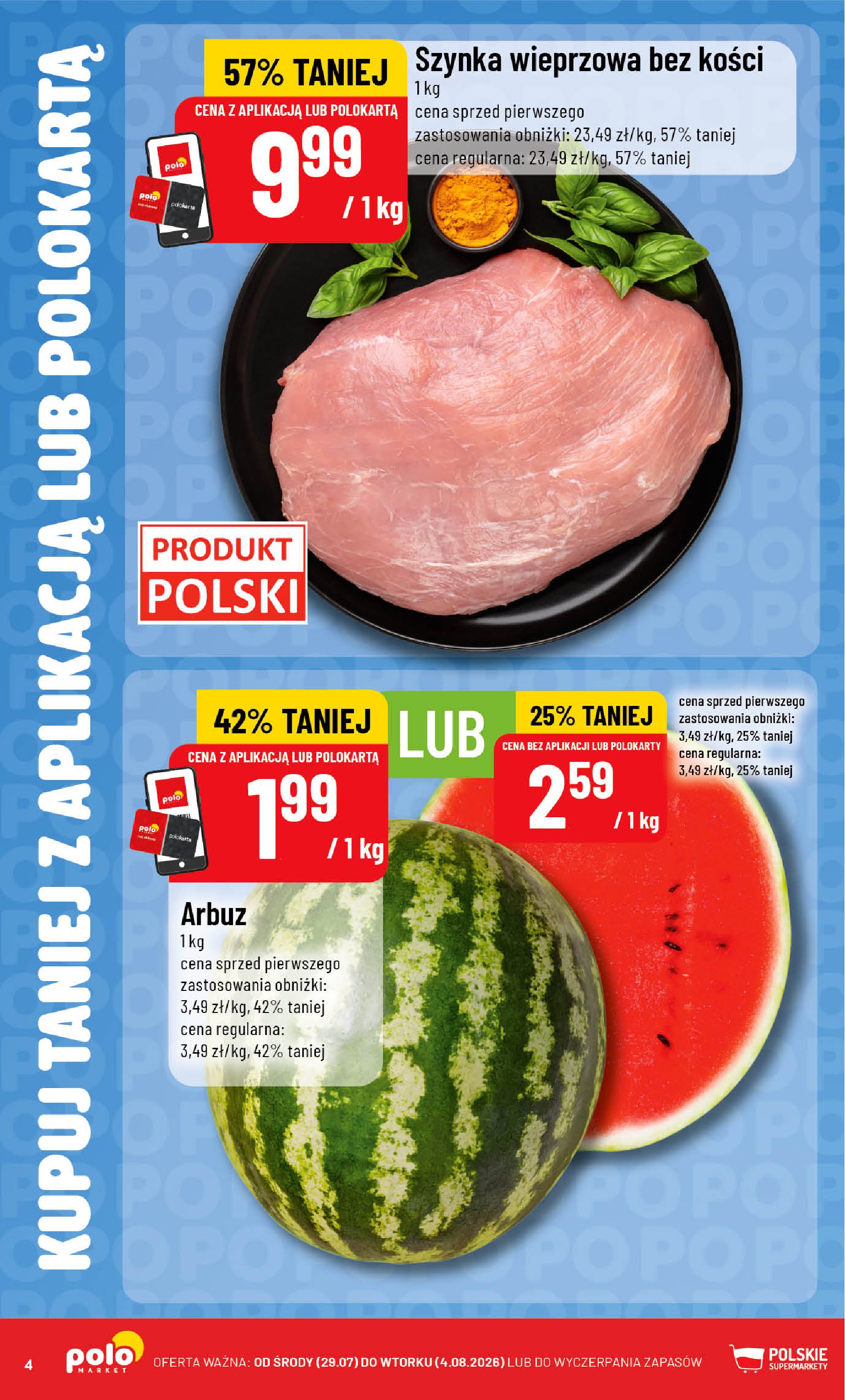 Gazetka Polomarket 29/07/2026 – 04/08/2026 - gazetki promocyjne str. 4