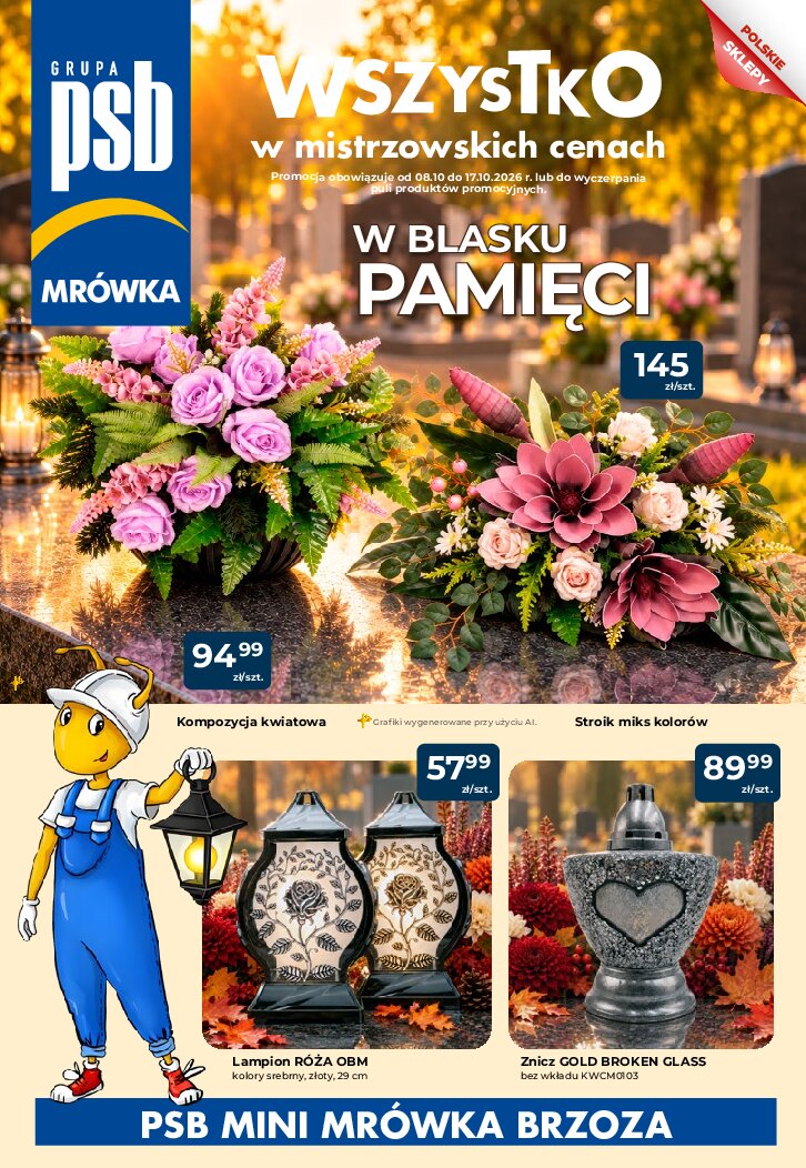 Gazetka Psb-mrowka 08/10/2026 – 17/10/2026 - gazetki promocyjne str. 1