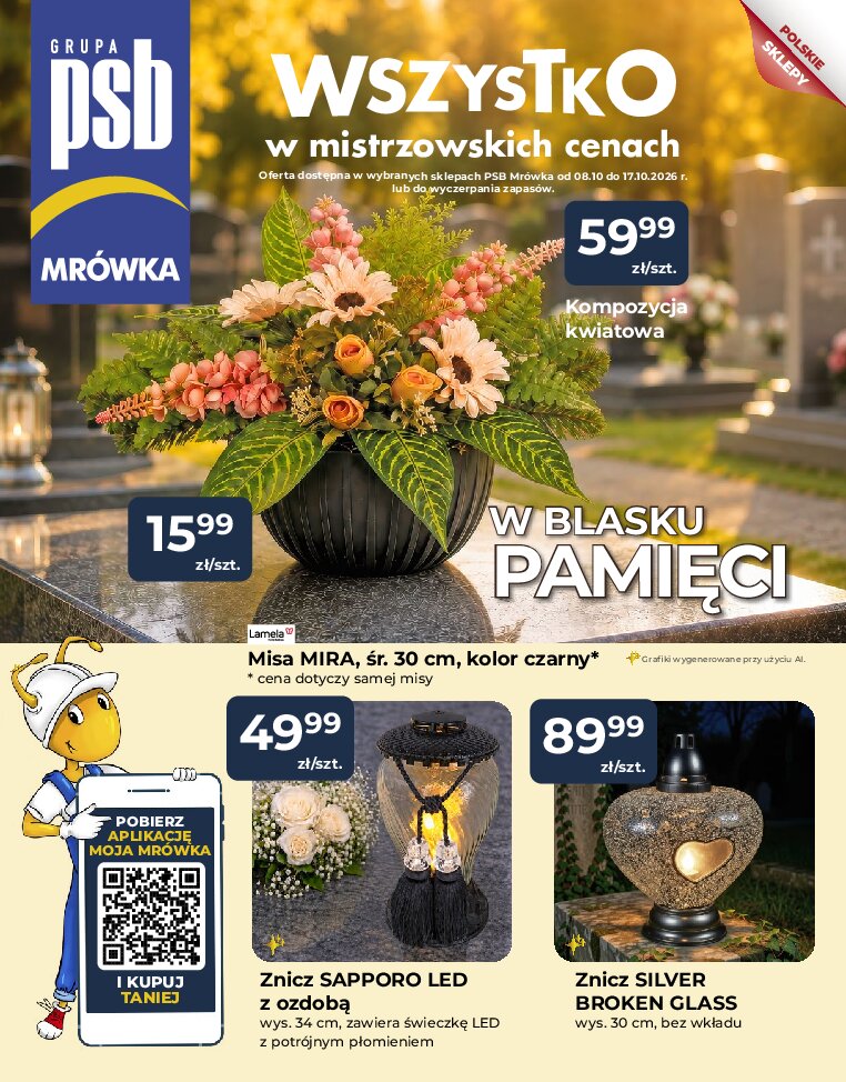 Gazetka Psb-mrowka 08/10/2026 – 17/10/2026