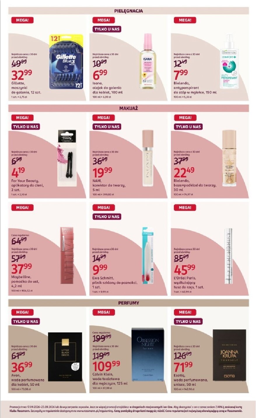 Gazetka Rossmann 17/09/2026 – 23/09/2026 - gazetki promocyjne str. 6