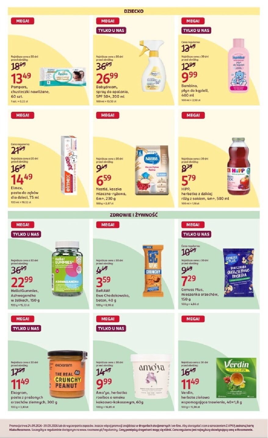Gazetka Rossmann 24/09/2026 – 30/09/2026 - gazetki promocyjne str. 7