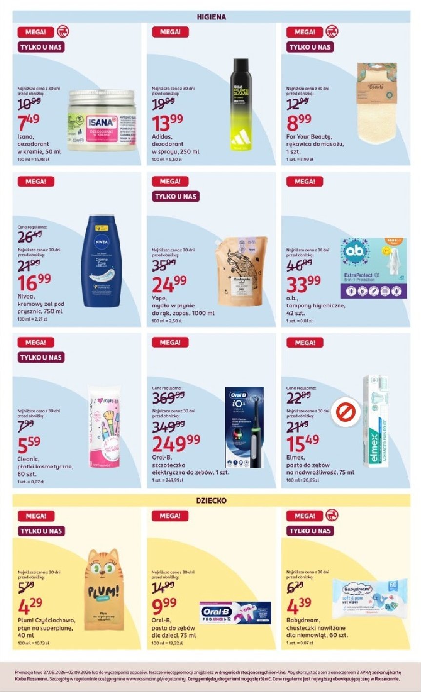 Gazetka Rossmann 27/08/2026 – 02/09/2026 - gazetki promocyjne str. 4