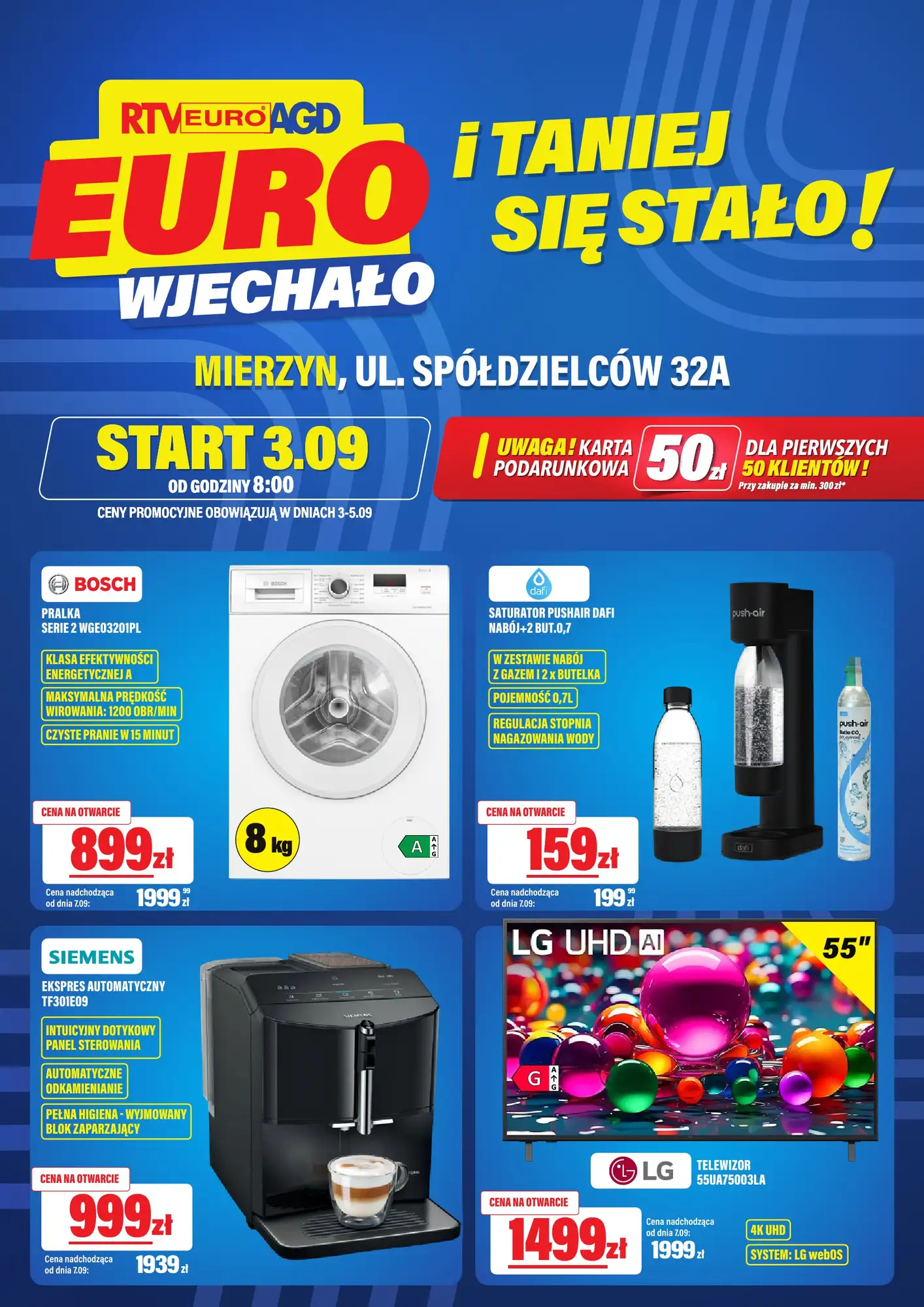 Gazetka Rtv-euro-agd 03/09/2026 - 05/09/2026 - gazetki promocyjne str. 1