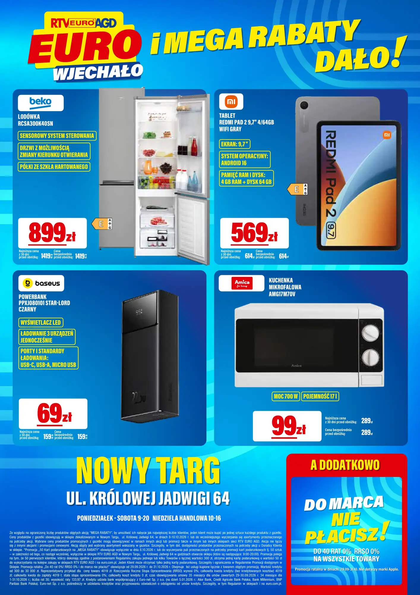 Gazetka Rtv-euro-agd 08/10/2026 - 10/10/2026 - gazetki promocyjne str. 8