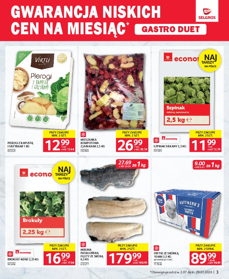 Gazetka Selgros 02/07/2026 – 15/07/2026 - strona 3