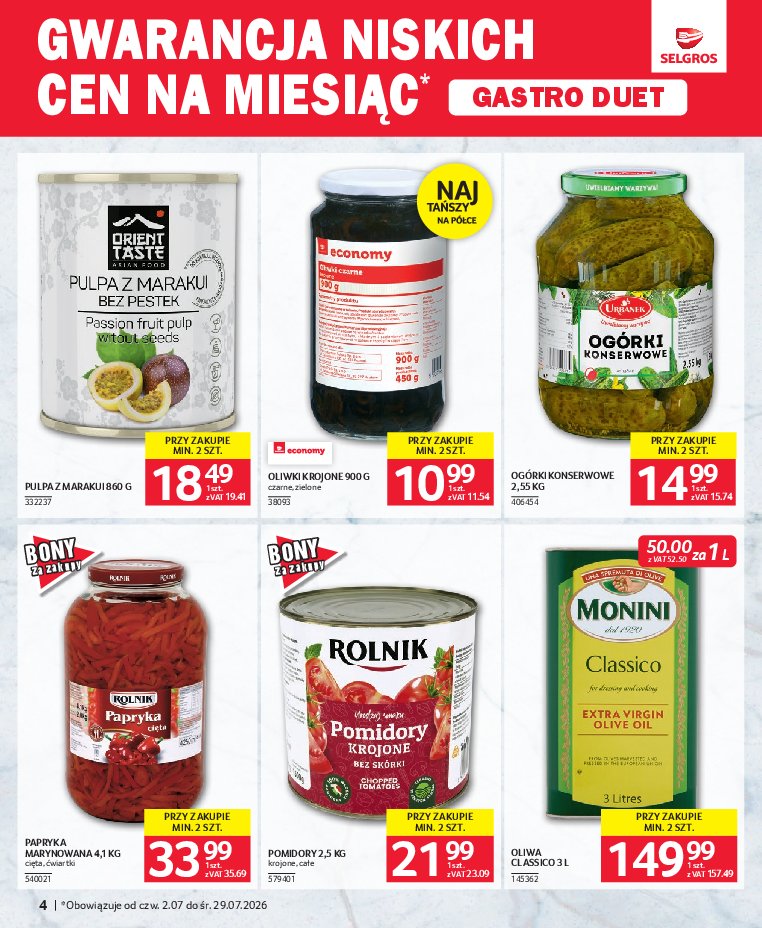 Gazetka Selgros 02/07/2026 – 15/07/2026 - strona 4
