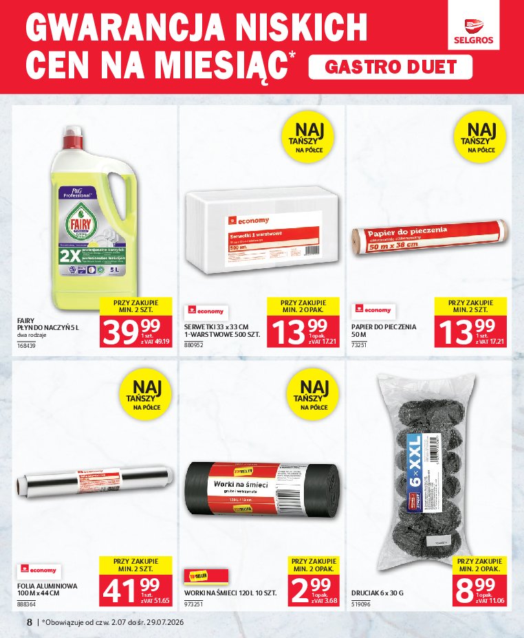Gazetka Selgros 02/07/2026 – 15/07/2026 - strona 8