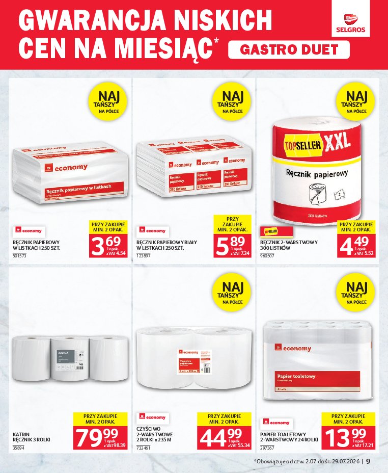 Gazetka Selgros 02/07/2026 – 15/07/2026 - strona 9