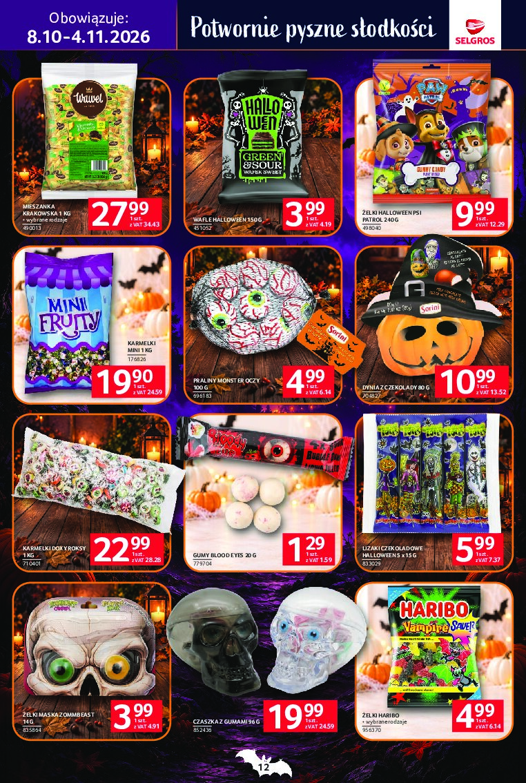 Gazetka Selgros 08/10/2026 – 04/11/2026 - gazetki promocyjne str. 12