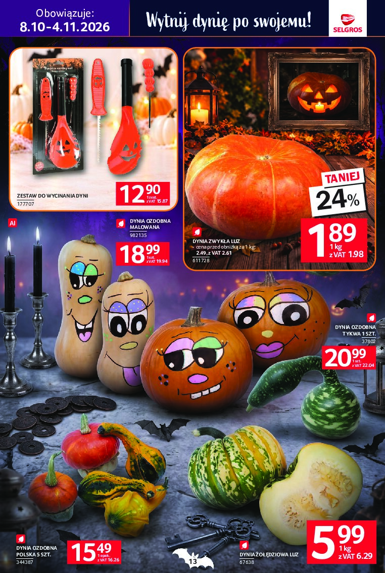 Gazetka Selgros 08/10/2026 – 04/11/2026 - gazetki promocyjne str. 13