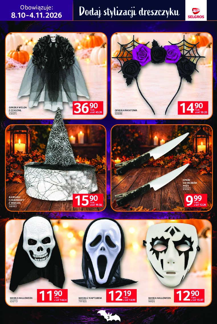 Gazetka Selgros 08/10/2026 – 04/11/2026 - gazetki promocyjne str. 3
