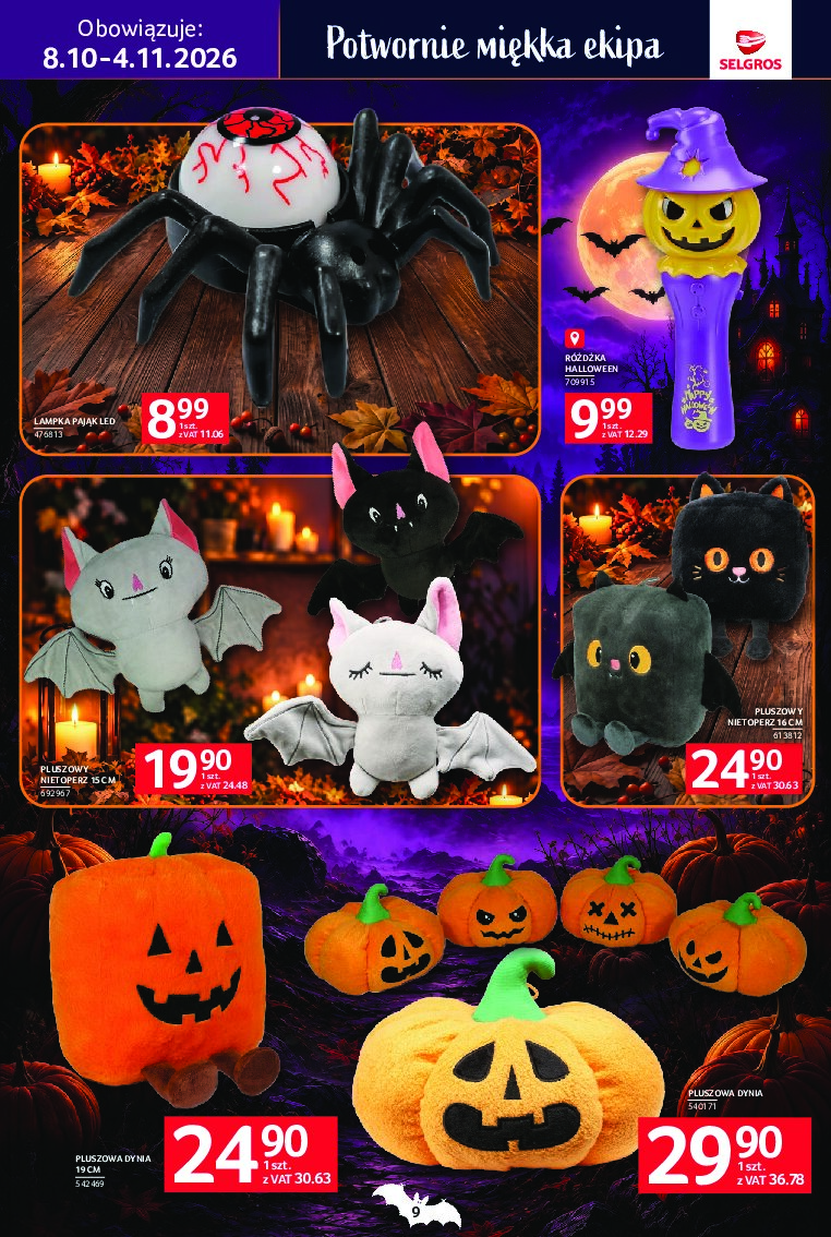Gazetka Selgros 08/10/2026 – 04/11/2026 - gazetki promocyjne str. 9