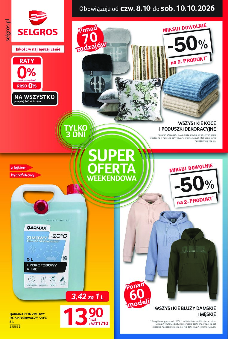 Gazetka Selgros 08/10/2026 – 10/10/2026 - gazetki promocyjne str. 1