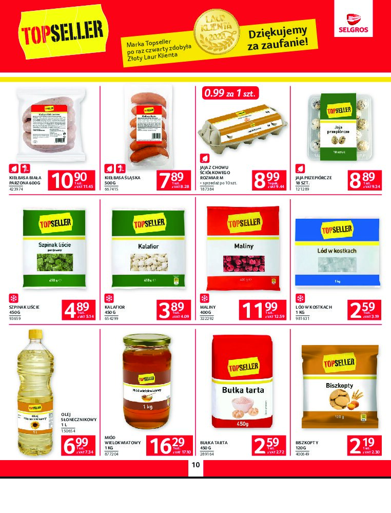 Gazetka Selgros 08/10/2026 – 21/10/2026 - gazetki promocyjne str. 10