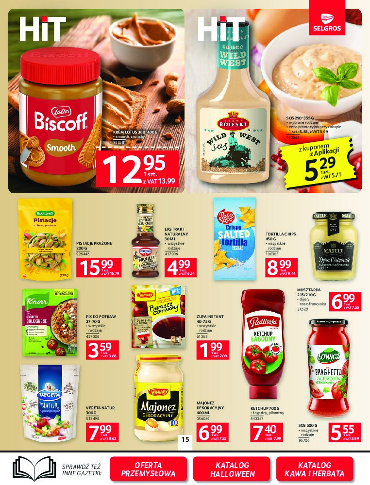 Gazetka Selgros 08/10/2026 – 21/10/2026 - gazetki promocyjne str. 15