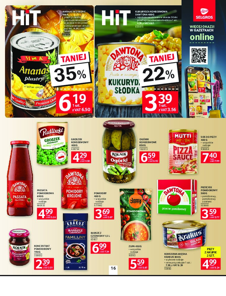 Gazetka Selgros 08/10/2026 – 21/10/2026 - gazetki promocyjne str. 16