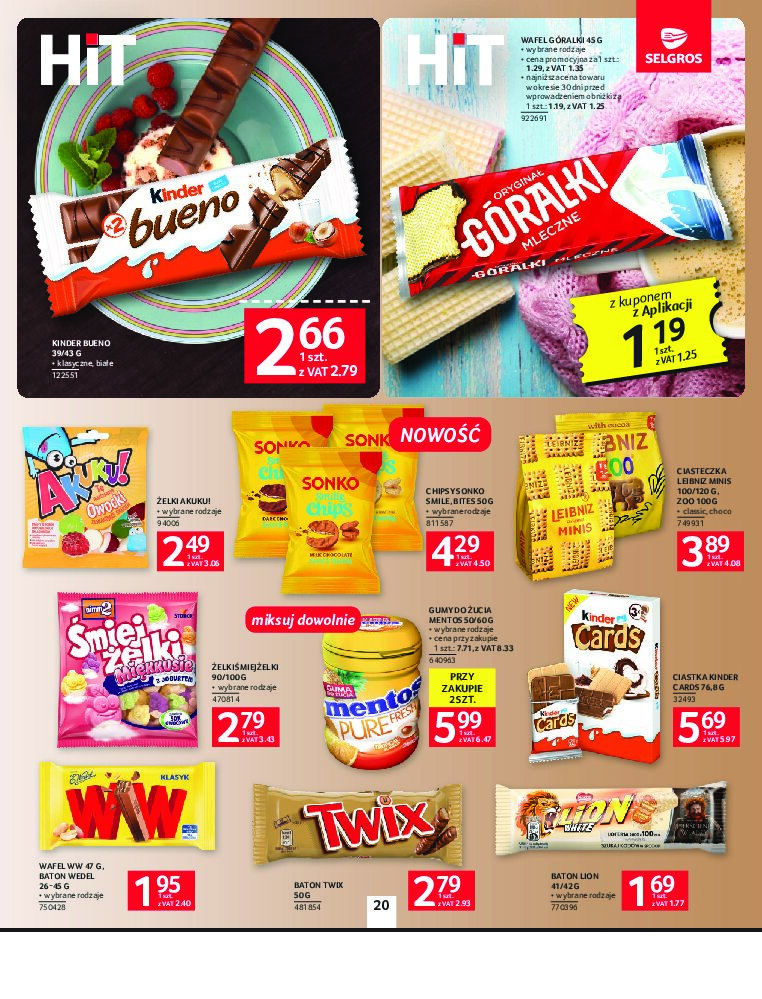 Gazetka Selgros 08/10/2026 – 21/10/2026 - gazetki promocyjne str. 20