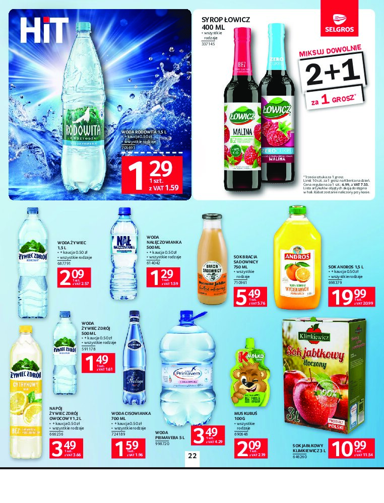 Gazetka Selgros 08/10/2026 – 21/10/2026 - gazetki promocyjne str. 22