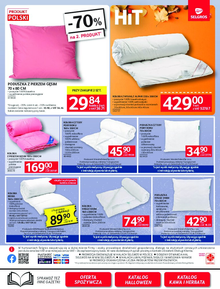 Gazetka Selgros 08/10/2026 – 21/10/2026 - gazetki promocyjne str. 20