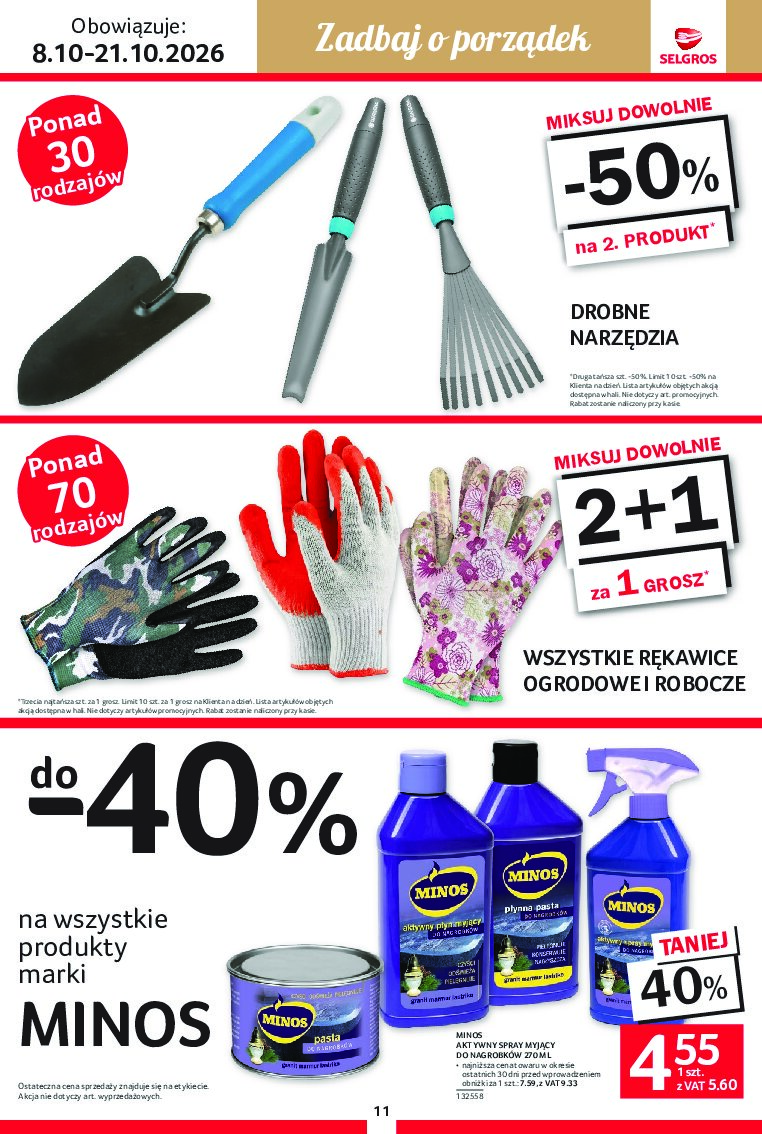 Gazetka Selgros 08/10/2026 – 21/10/2026 - gazetki promocyjne str. 11