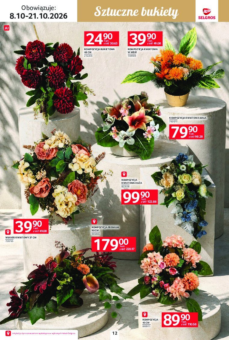 Gazetka Selgros 08/10/2026 – 21/10/2026 - gazetki promocyjne str. 12