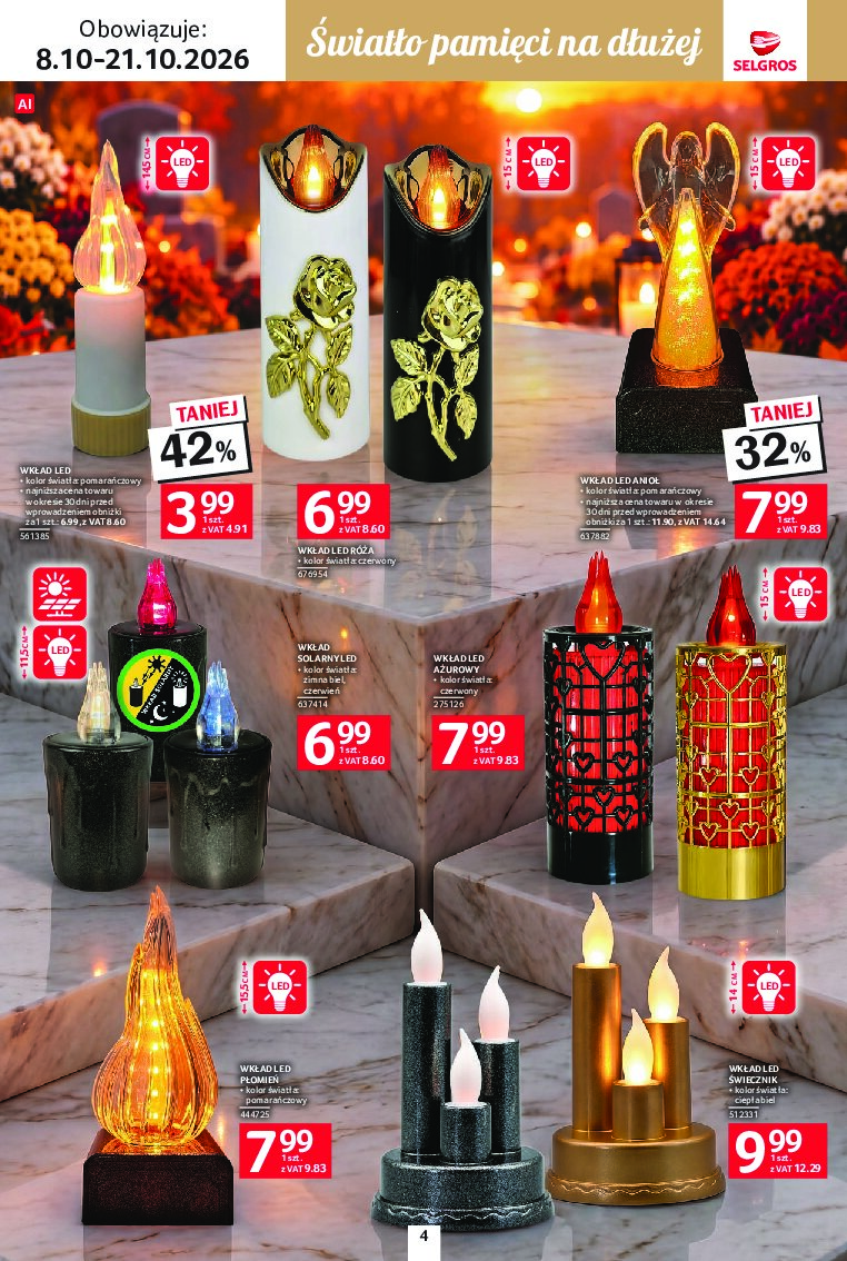 Gazetka Selgros 08/10/2026 – 21/10/2026 - gazetki promocyjne str. 4