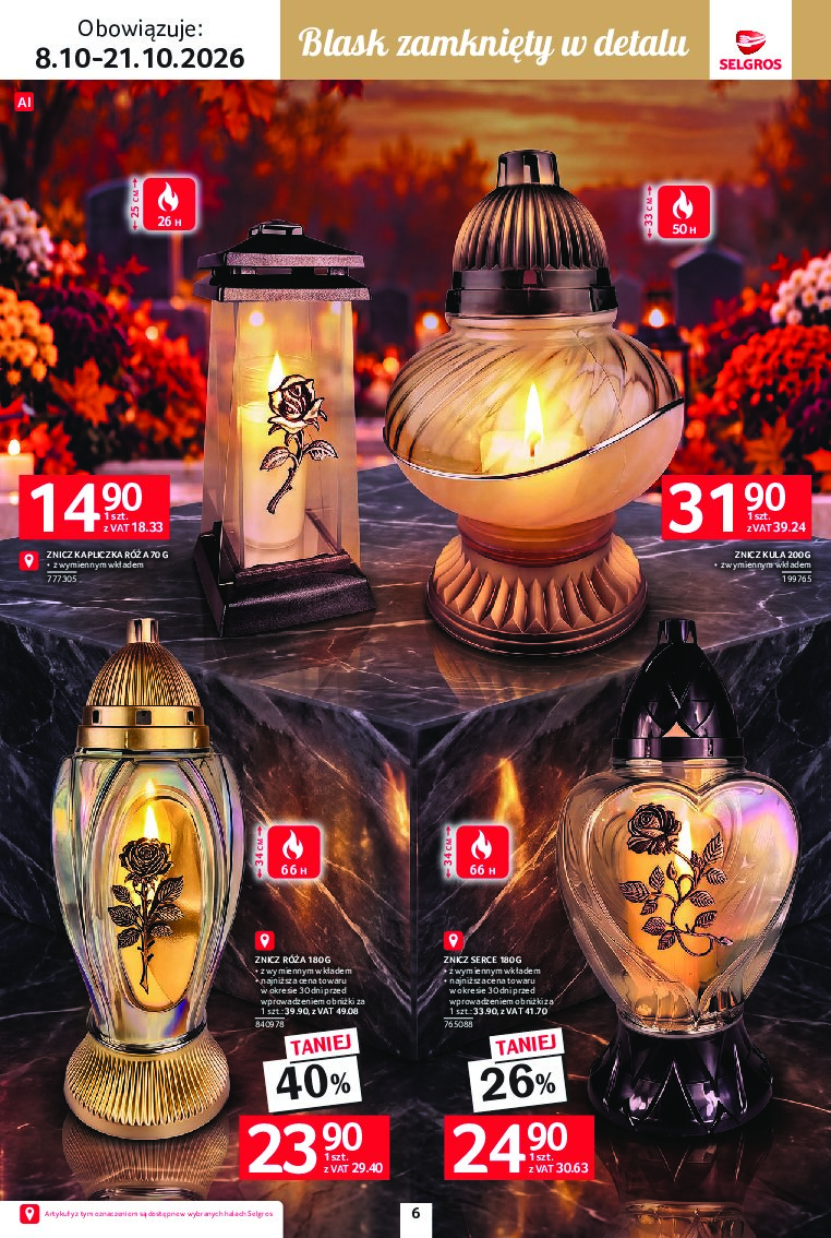 Gazetka Selgros 08/10/2026 – 21/10/2026 - gazetki promocyjne str. 6