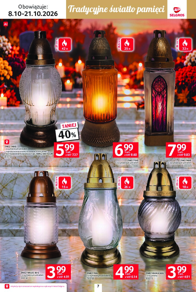 Gazetka Selgros 08/10/2026 – 21/10/2026 - gazetki promocyjne str. 7