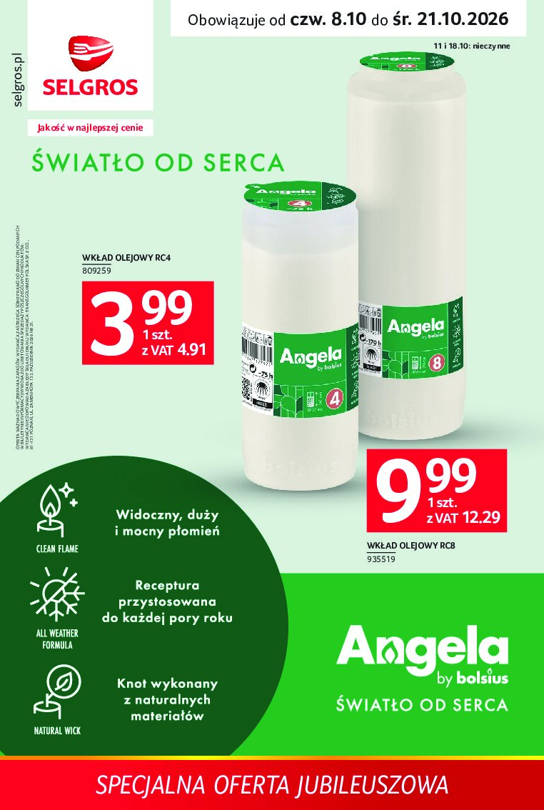 Gazetka Selgros 08/10/2026 – 21/10/2026