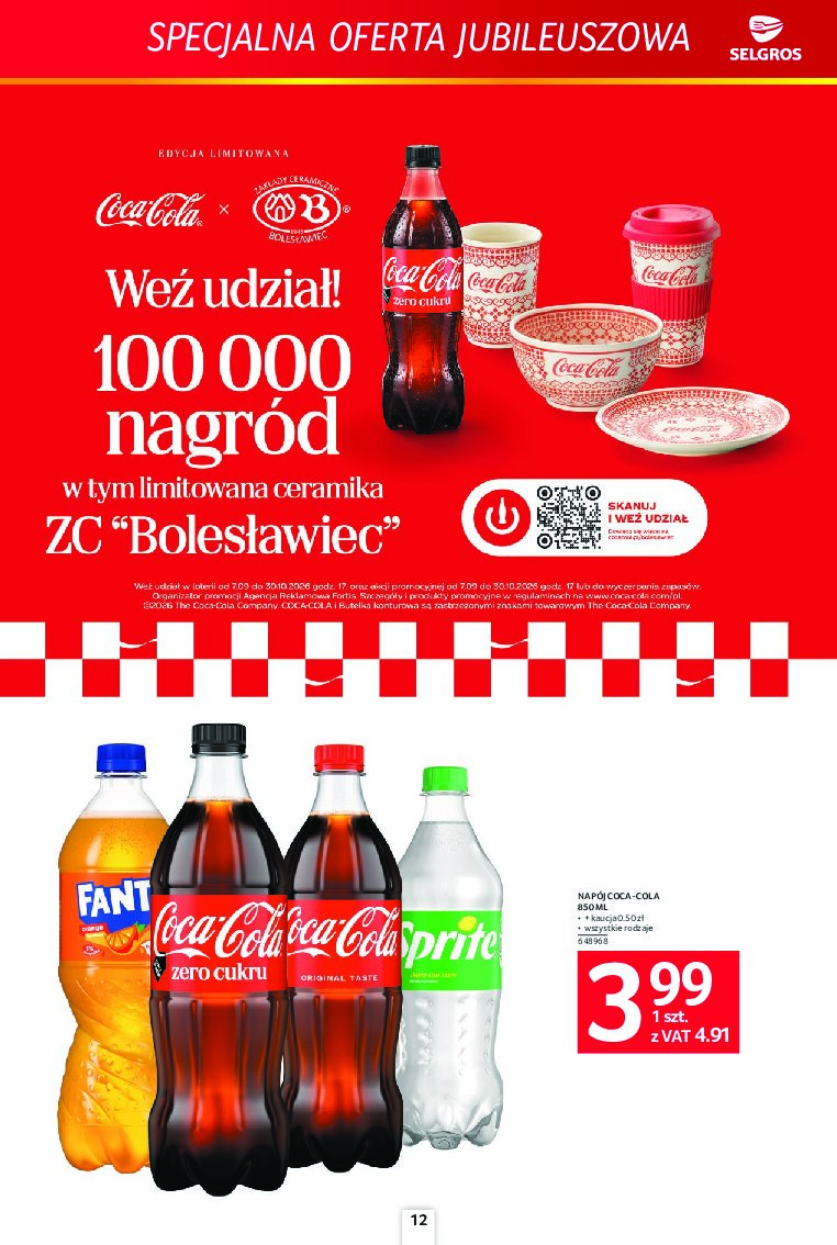 Gazetka Selgros 08/10/2026 – 21/10/2026 - gazetki promocyjne str. 12