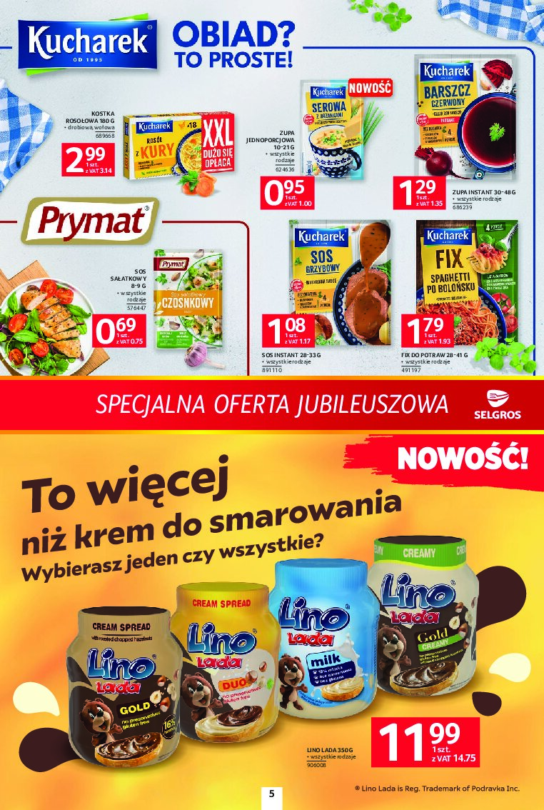 Gazetka Selgros 08/10/2026 – 21/10/2026 - gazetki promocyjne str. 5