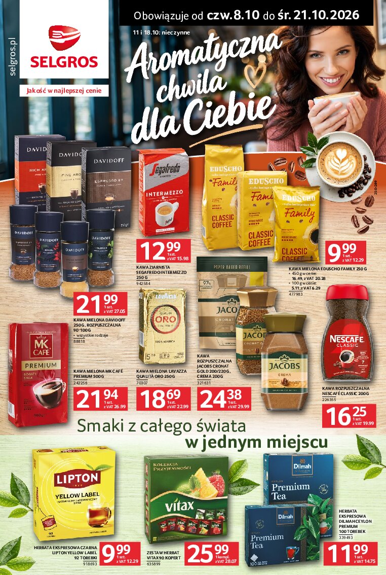 Gazetka Selgros 08/10/2026 – 21/10/2026