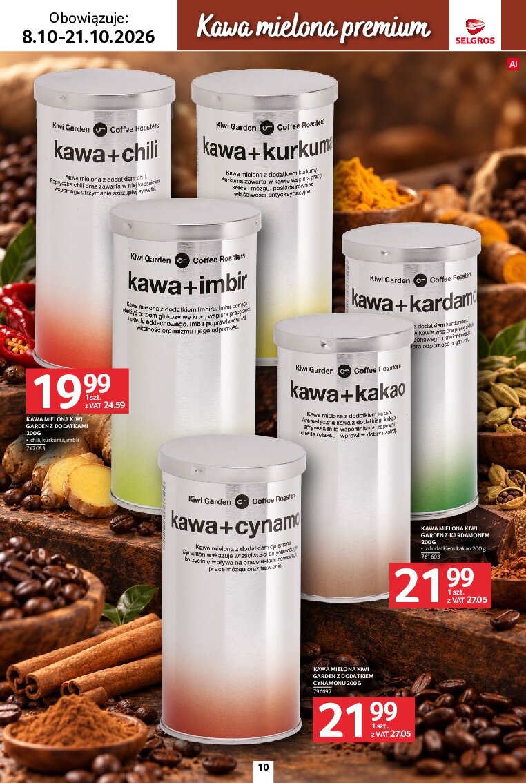 Gazetka Selgros 08/10/2026 – 21/10/2026 - gazetki promocyjne str. 10
