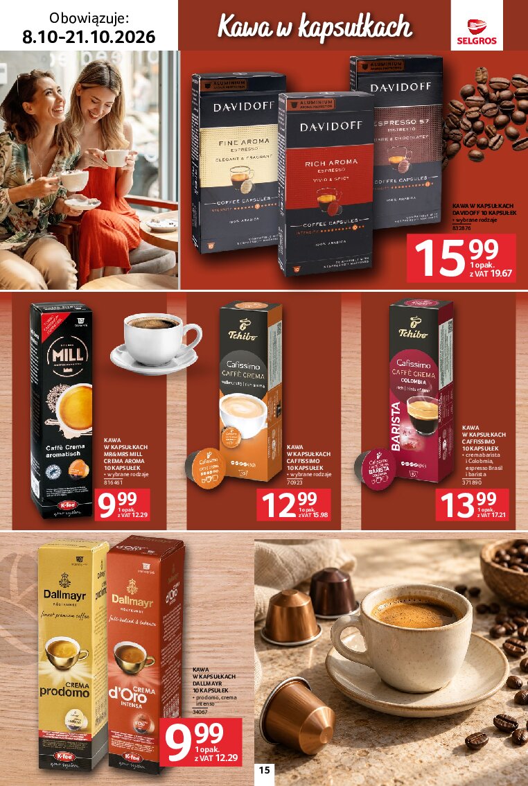 Gazetka Selgros 08/10/2026 – 21/10/2026 - gazetki promocyjne str. 15