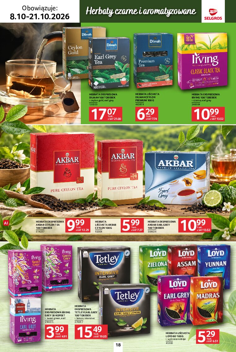 Gazetka Selgros 08/10/2026 – 21/10/2026 - gazetki promocyjne str. 18