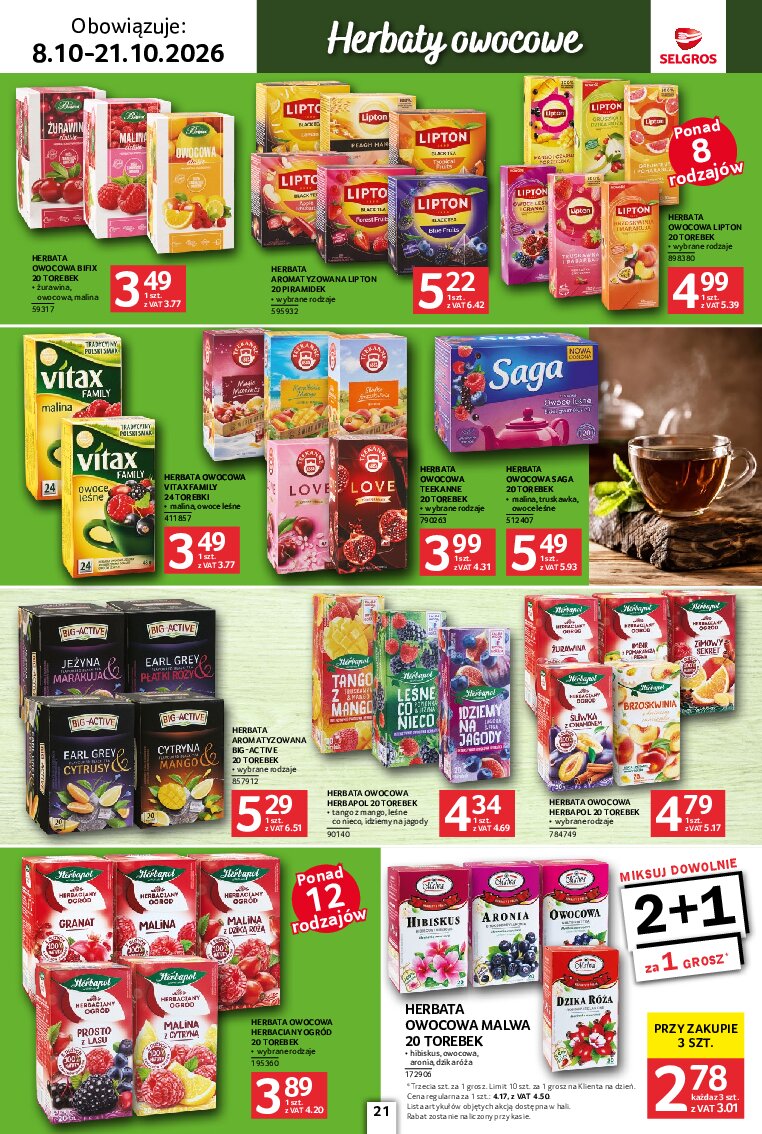 Gazetka Selgros 08/10/2026 – 21/10/2026 - gazetki promocyjne str. 21