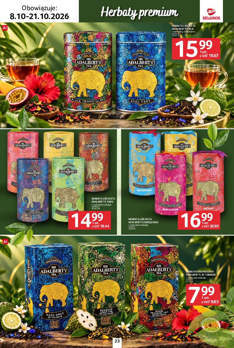 Gazetka Selgros 08/10/2026 – 21/10/2026 - gazetki promocyjne str. 23