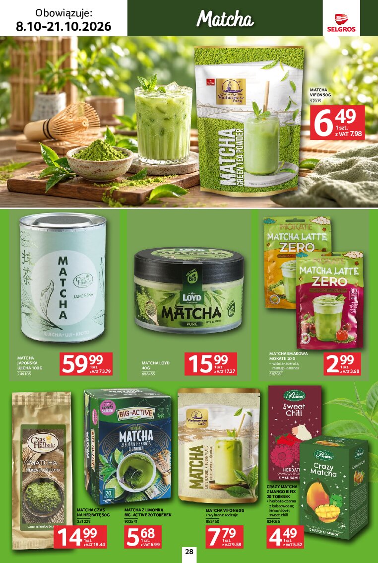 Gazetka Selgros 08/10/2026 – 21/10/2026 - gazetki promocyjne str. 28