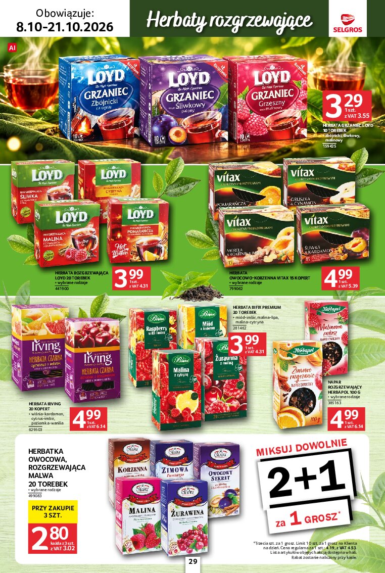 Gazetka Selgros 08/10/2026 – 21/10/2026 - gazetki promocyjne str. 29