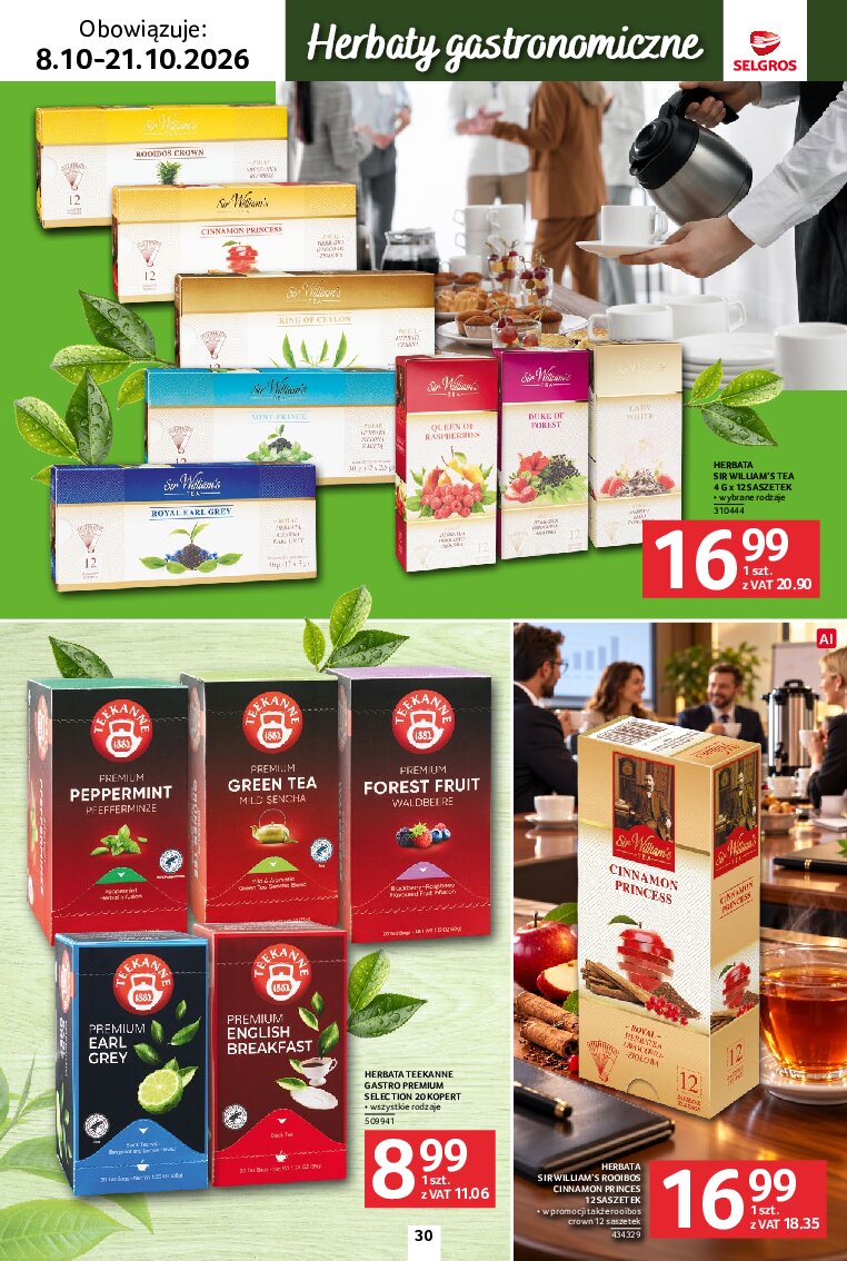 Gazetka Selgros 08/10/2026 – 21/10/2026 - gazetki promocyjne str. 30