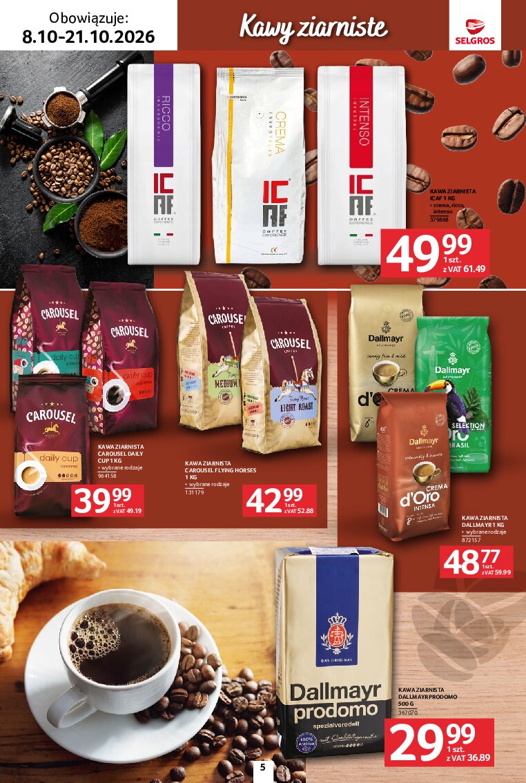 Gazetka Selgros 08/10/2026 – 21/10/2026 - gazetki promocyjne str. 5