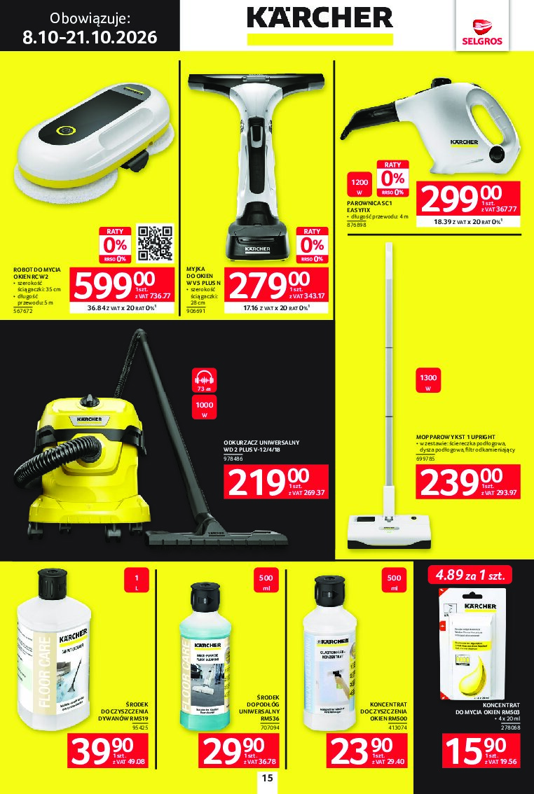 Gazetka Selgros 08/10/2026 – 21/10/2026 - gazetki promocyjne str. 15