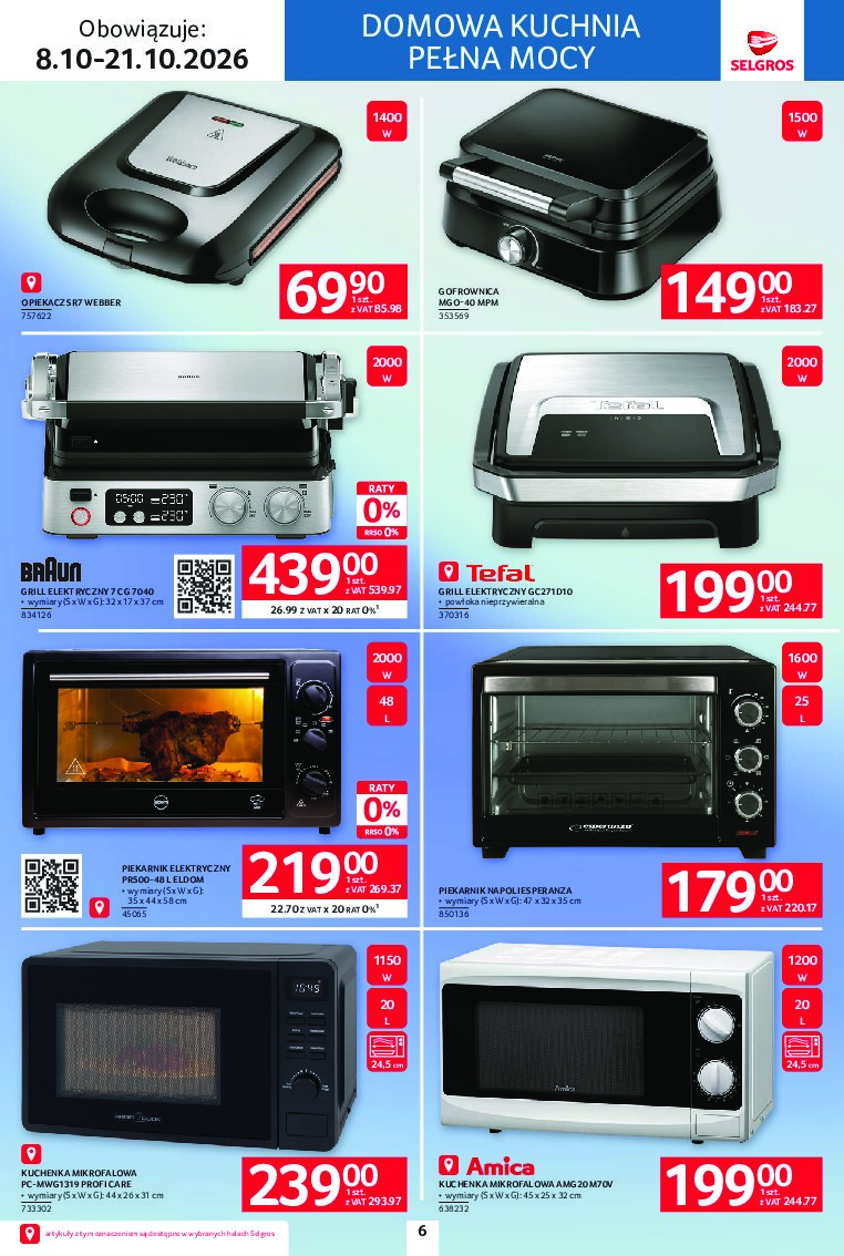 Gazetka Selgros 08/10/2026 – 21/10/2026 - gazetki promocyjne str. 6